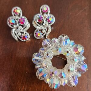 Vintage Coro and AB Crystal Jewelry